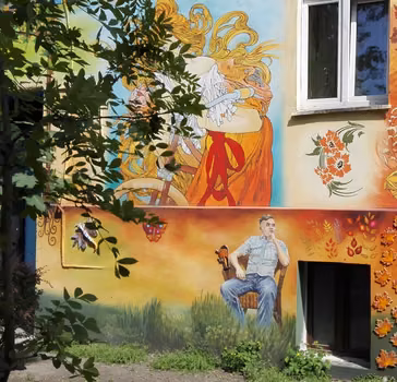 Street-art, czyli najpiękniejsze podwórza we Wrocławiu [ZDJĘCIA]