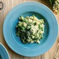 Środa: Risi e bisi, czyli ryż z groszkiem i pesto