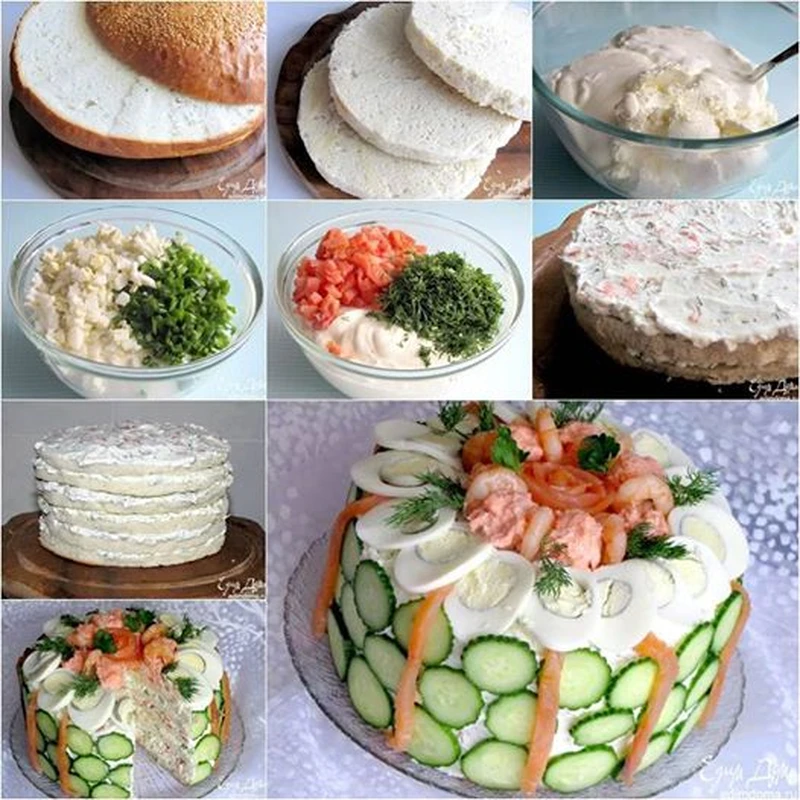 Chlebowy tort