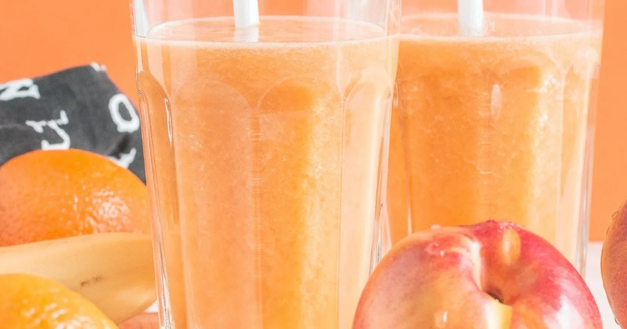 Nektarynkowa multiwitamina – sok z nektarynek, pomarańczy i bananów