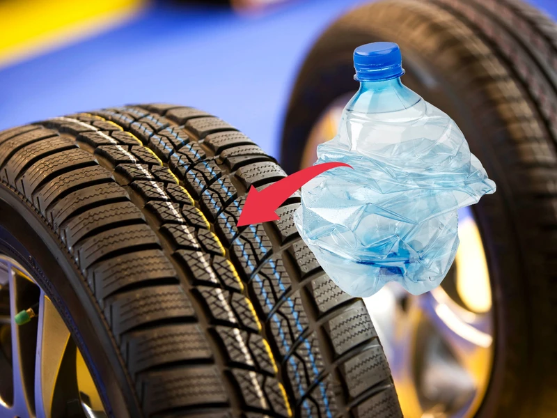 Opona z plastikowych butelek! Eko-pomysł od firmy Continentala.