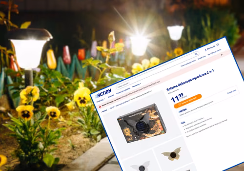 Ta lampka solarna z Action za 11 zł zrobi magię na rabacie i skalniaku! Urocze kształty, zero kabli i prądu, a ogród nabierze charakteru