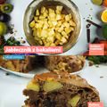 Jabłecznik z bakaliami - włoski przepis