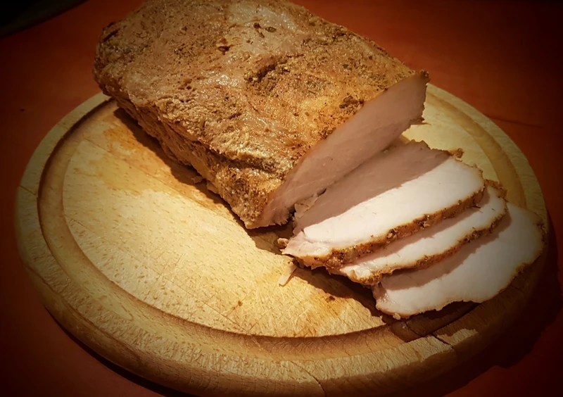 Domowa wędlina – schab gotowany w mleku