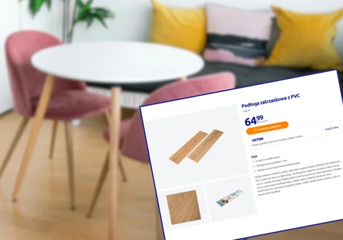 Te panele z podkładem z Action za 65 zł odmienią salon w godzinę! Ciepły odcień dębu, idealne do podłogówki i położysz je sama