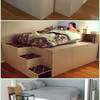 DIY- Łóżko na podwyższeniu