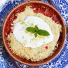 Crumble z truskawkami