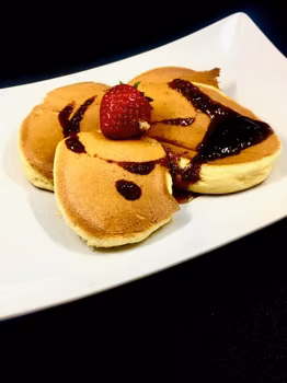 Puszyste pancakes na śniadanie