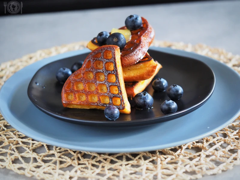 Keto gofry łubinowe (Paleo, LowCarb) - moderncavegirl.pl