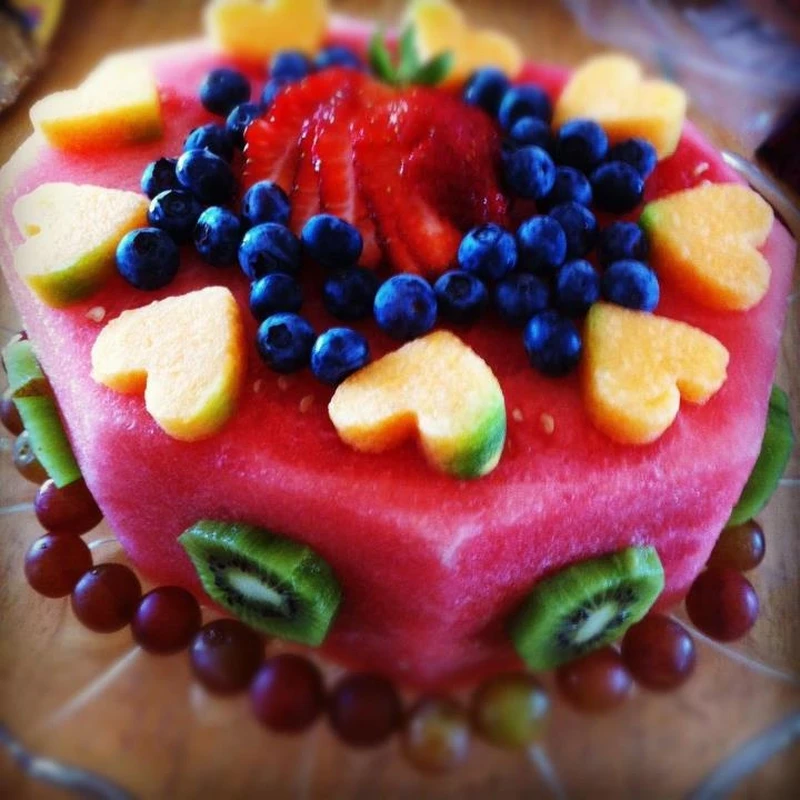 Owocowy tort.