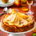 Tarta gruszkowa z masą budyniową! To najlepszy deser na jesienny weekend