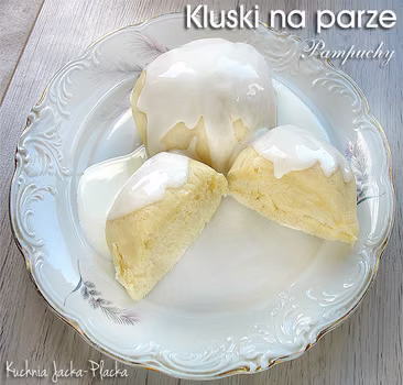 Kluski na parze - Pampuchy