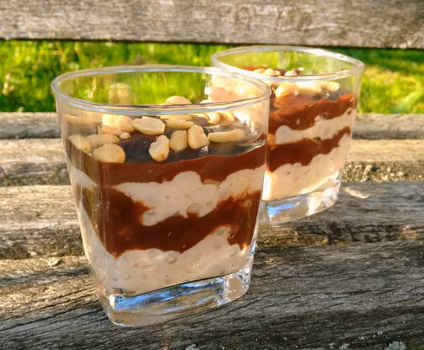 Dietetyczny deser a’la Snickers