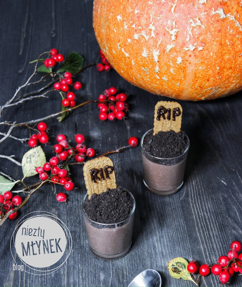 Pudding Czekoladowy na Halloween