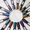 Pyłki kameleony z Born Pretty - 2 rodzaje (chameleon nail powder top grade mirror effect)