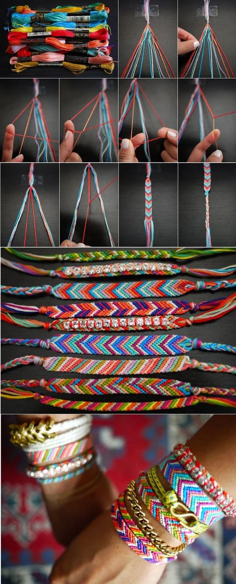 DIY- ręcznie robione bransoletki