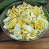 Sałatka z tortellini z ogórkiem