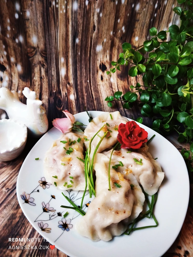 PIEROGI Z FARSZEM KIEŁASIANYM MORTADELA