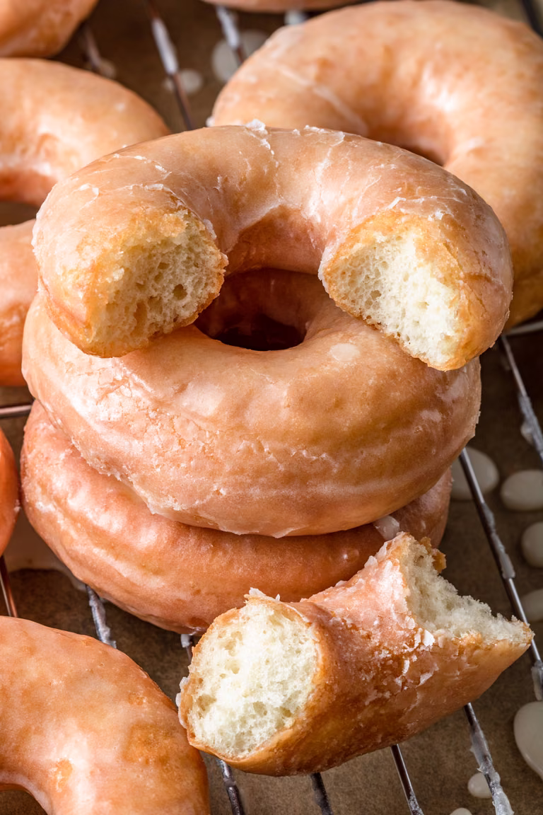 Puszyste donuty (6 składników)