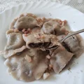 Bezglutenowe pierogi z kaszanką i kapustą kiszoną