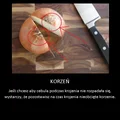 Cebulowy trik podczas krojenia