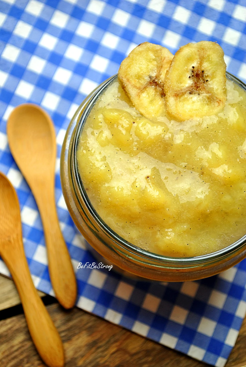 Dżem bananowy z wanilią bez cukru