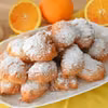 Mini pączki z mascarpone i pomarańczą