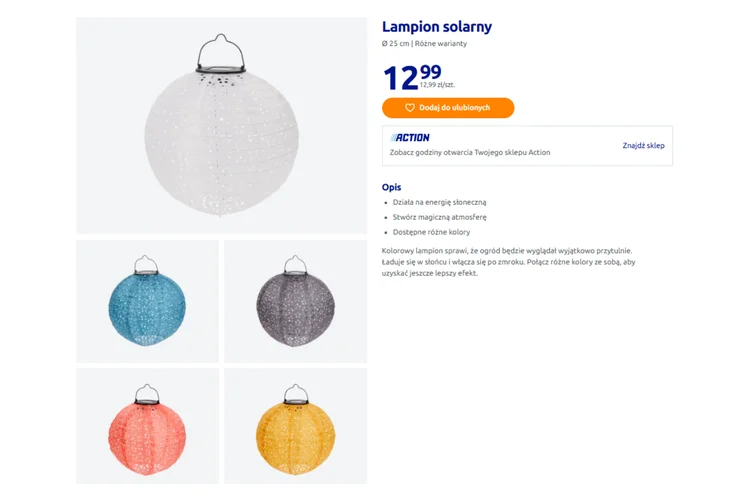 Zdjęcie Te solarne lampiony zrobią efekt wow na imprezie w ogrodzie! Kolorowy spektakl świateł na balkonie lub tarasie za 12 zł #1