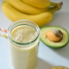 Koktajl z bananem i awokado