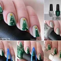 Świąteczny manicure