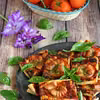 Mini pizze na cieście francuskim