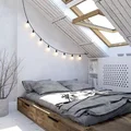 Sypialnia na poddaszu