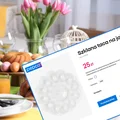 Ta szklana tacka na jajka z Pepco za 25 zł podbije Wielkanocny stół! Klimat jak u Babci,  ale w nowoczesnym wydaniu