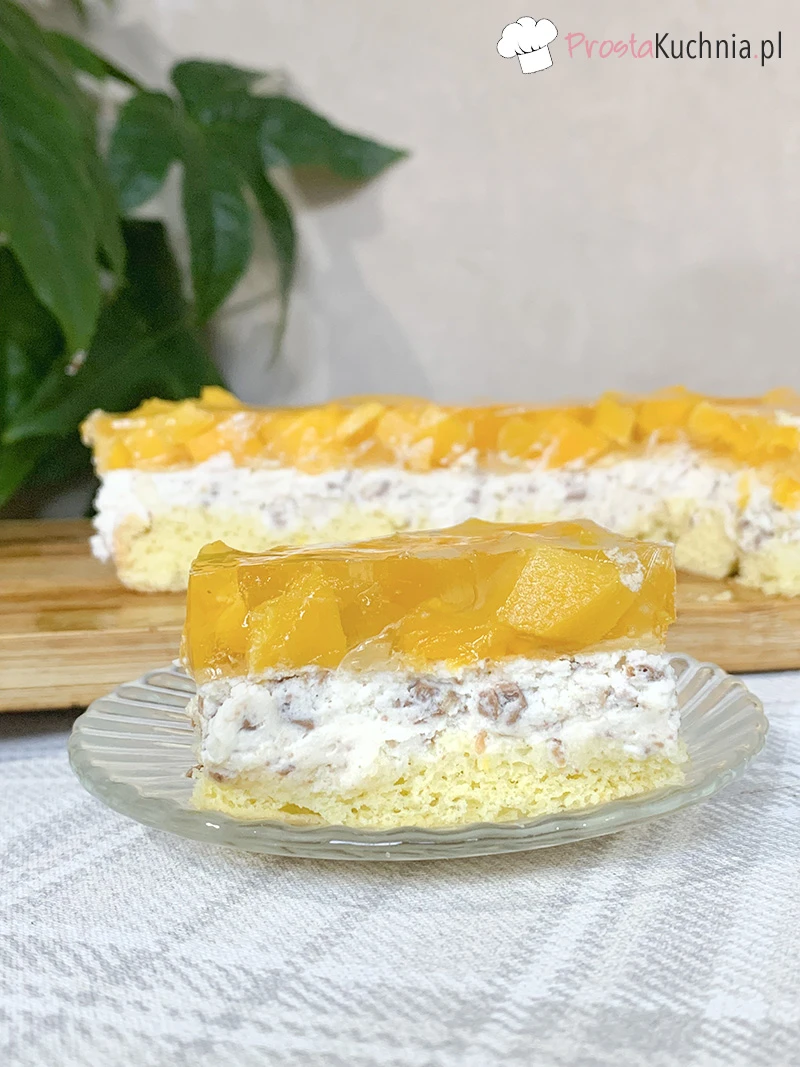 Ciasto brzoskwinka