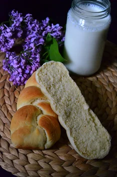 Mini chałki śniadaniowe