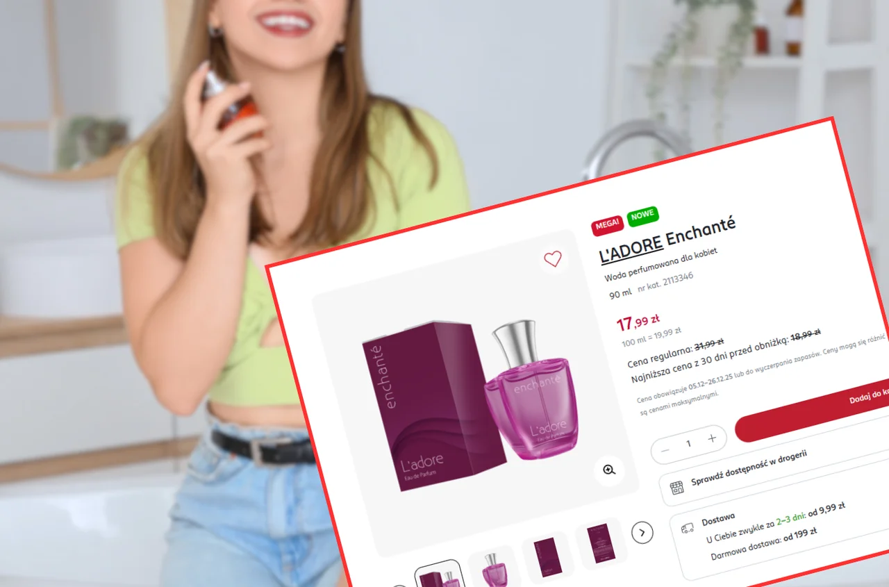 Te perfumy z Rossmanna za 17,99 zł robią furorę! Kobiety twierdzą, że pachną jak oryginał i są wyjątkowo trwałe - hit na prezent