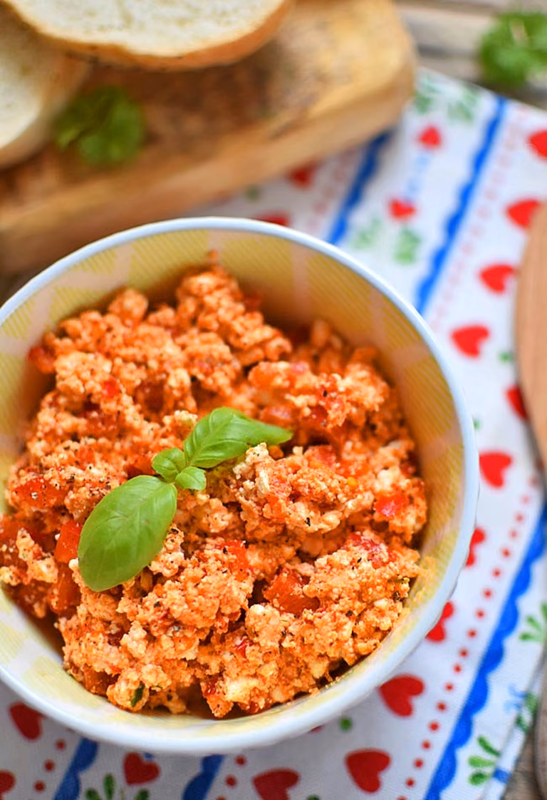 Paprykowa pasta twarogowa