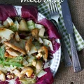 Sałatka z kurczakiem, melonem i mozzarellą