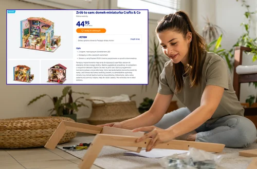 Zrób to sam: urocze domki - miniaturki z Action za 44,95 zł! Kreatywna dekoracja z LED, która oczaruje każdego