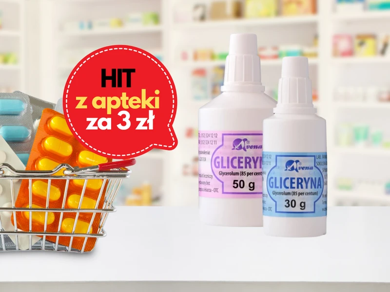 Gliceryna - hit z apteki za 3 zł. Zobacz jego szerokie zastosowanie.