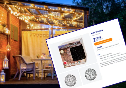 Ta świecąca kula z Action za 28 zł zrobi robotę w święta i nie tylko! Na każdą pogodę, bez prądu, a klimat jak z bajki