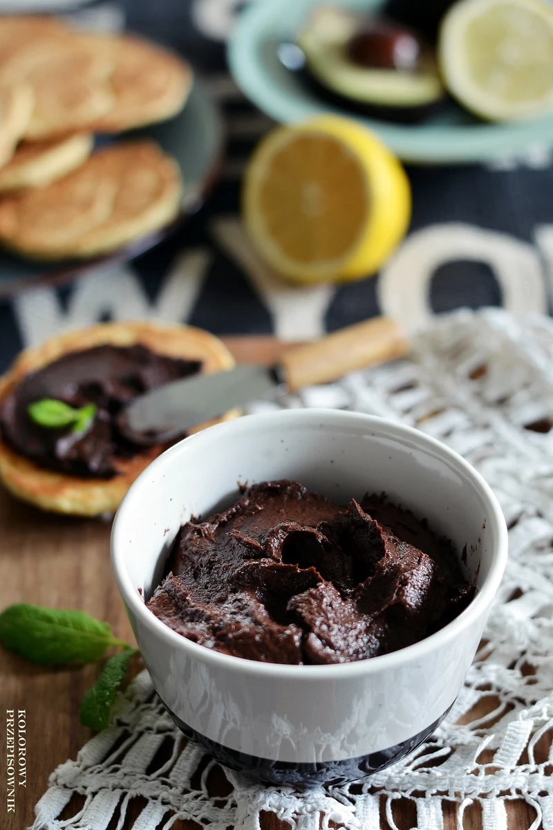 Wegańska "nutella" z awokado