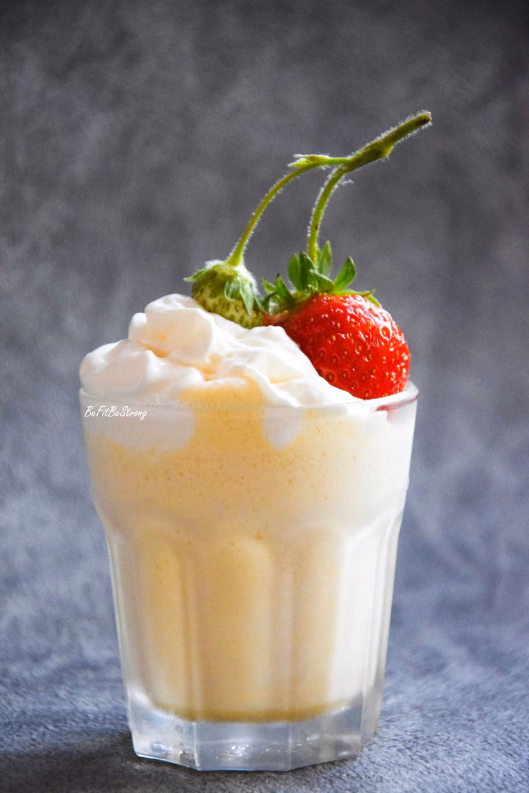 Włoski deser zabaglione - zabajone FIT