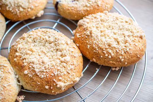 Jagodzianki z kruszonką bez glutenu