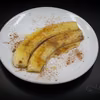 Banan smażony na miodzie