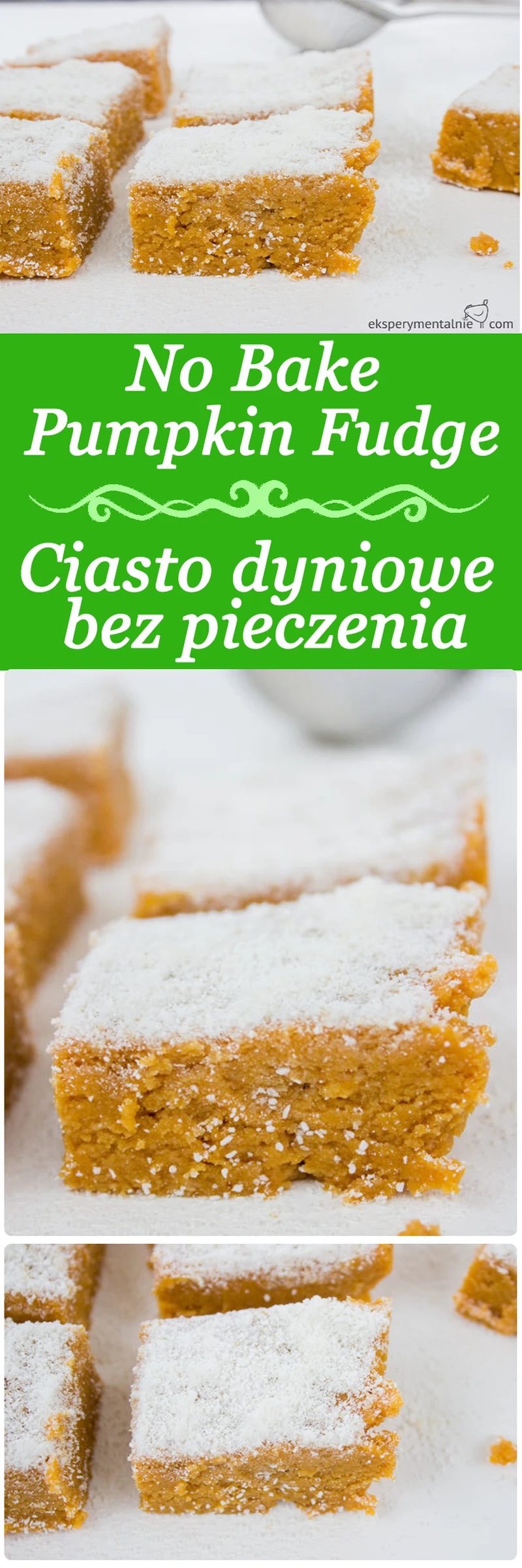 Bezglutenowe ciast z dyni bez pieczenia - tylko z 3 składników