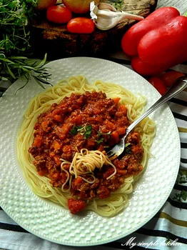Spaghetti bolognese
