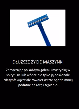 Świetny trik na dłuższe życie maszynki