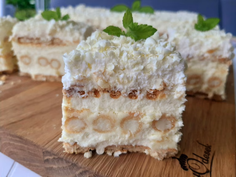 Słodka dama szybkie ciasto bez pieczenia