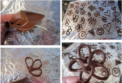 Dekoracje z czekolady